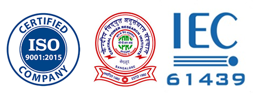 Nidhi Controls certification and IEC marks